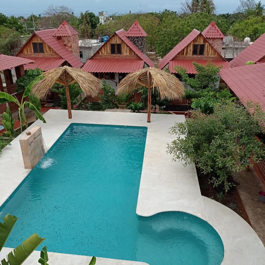 Bungalows Y Cabanas, Las Barracas De La Barra Malucano Zewnętrze zdjęcie